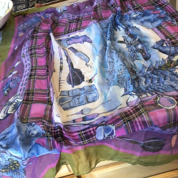 **NEW** 100% cotton fine scarf with tassels - Picture 2 of 9